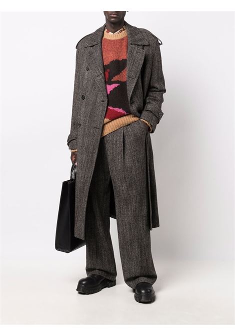trench in lana DRIES VAN NOTEN | Cappotto | RENSON3040704